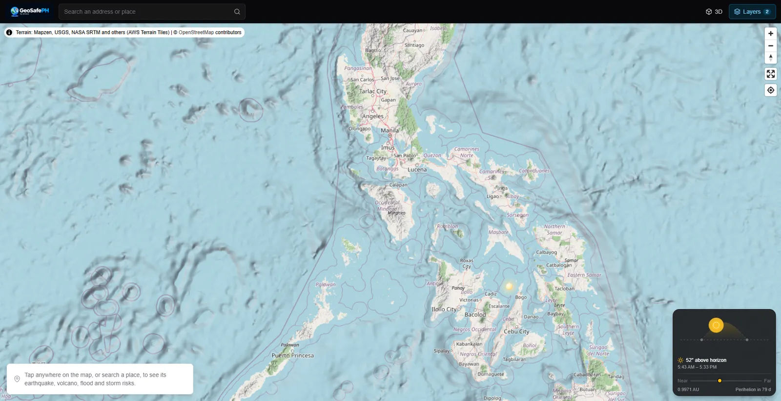 GeoSafe PH screenshot